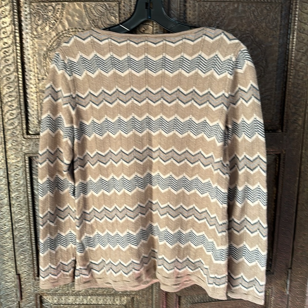 Pendleton Herringbone Wool Sweater - image 2